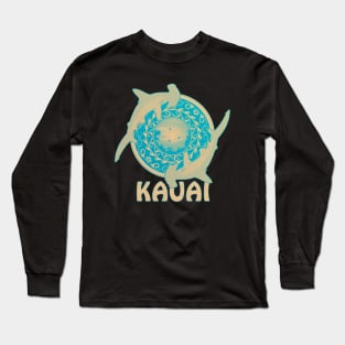 Kauai Scalloped Hammerhead Sharks Long Sleeve T-Shirt